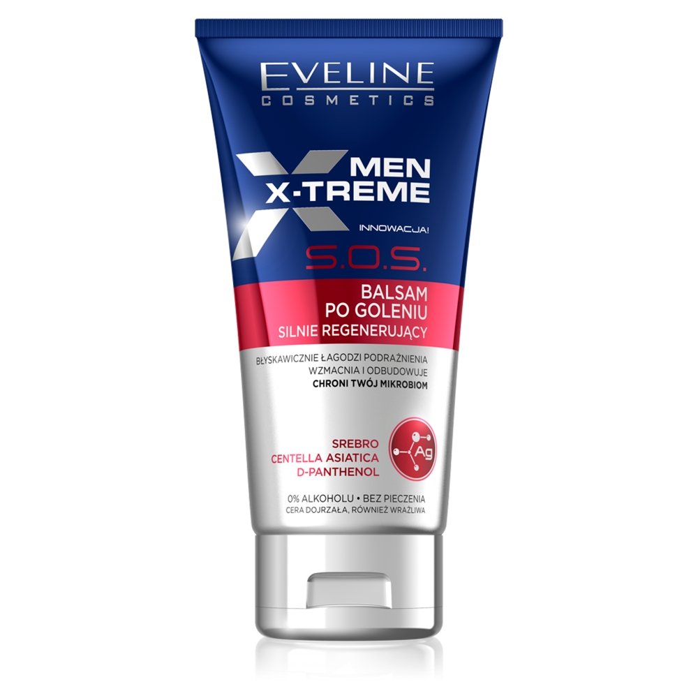 Eveline MEN X-TREME S.O.S. - Silnie regenerujący balsam po goleniu - 150 ml