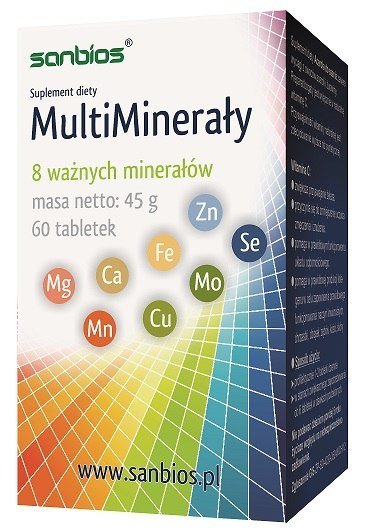 Sanbios Multiminerały 60 tab.