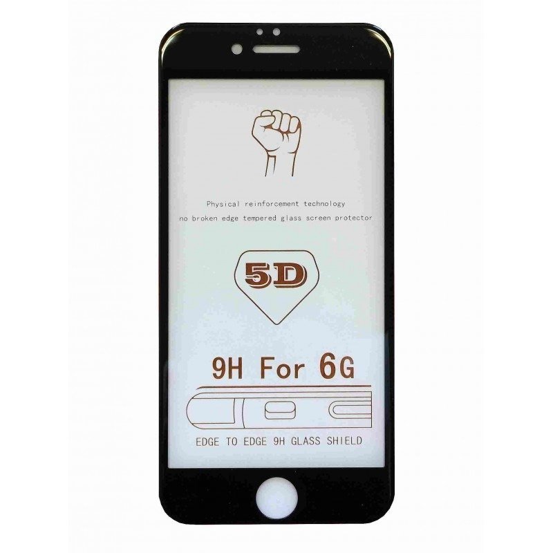 NEMO Hartowane Szkło 5D Iphone 6+ Czarne GTIN13