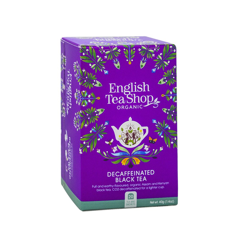 English Tea Shop,  herbata czarna Decaffeinated Breakfast, 20 saszetek