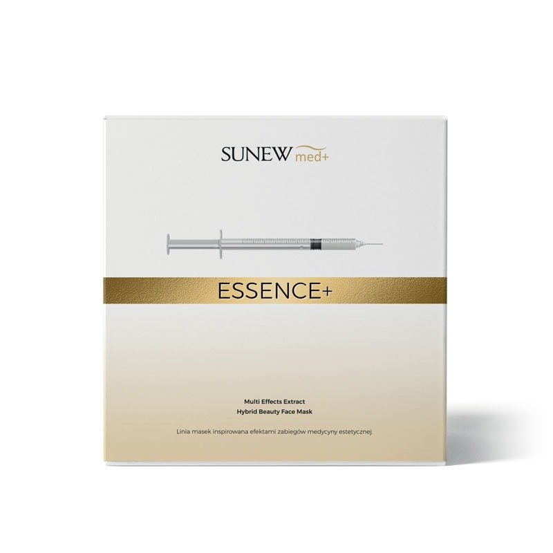 Sunew Essence+ Maska Ze Śluzem Ślimaka 4 sztuki