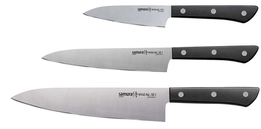 Samura Samura Harakiri zestaw 3 noży Szef Utility Paring SHR-0220WO