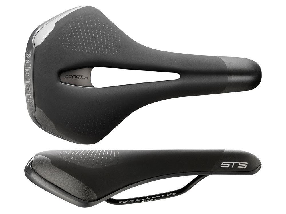 Selle Italia Italia ST5 Flow Saddle, black S2 | 155mm 2021 Siodełka miejskie i komfortowe 308119001
