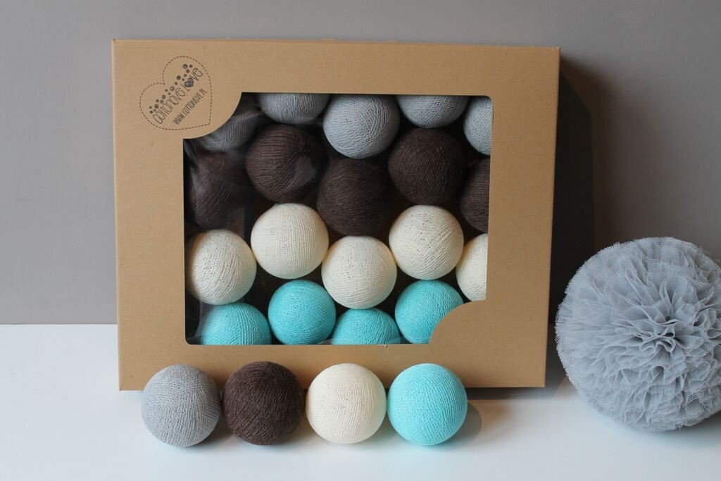 Cotton Balls Lazurove 50 szt.