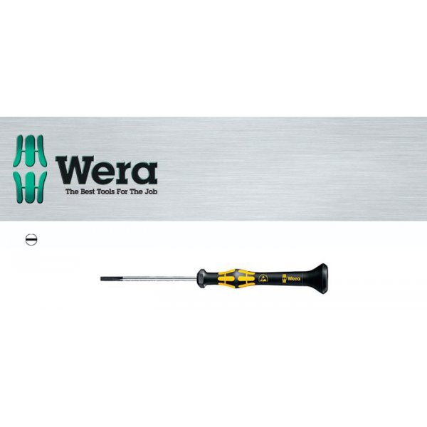 Фото - Викрутка Wera Dla elektronikow wkretak ESD plaski 1,2x0,25x40mm 