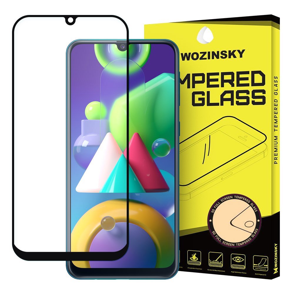 Samsung Szkło Hartowane 6D na caly wyświetlacz Full Glue do Galaxy M21