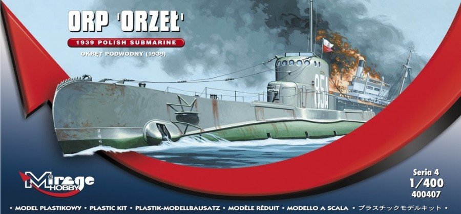 Mirage Hobby Okręt podwodny ORP Orzeł 1939 MMH-400407