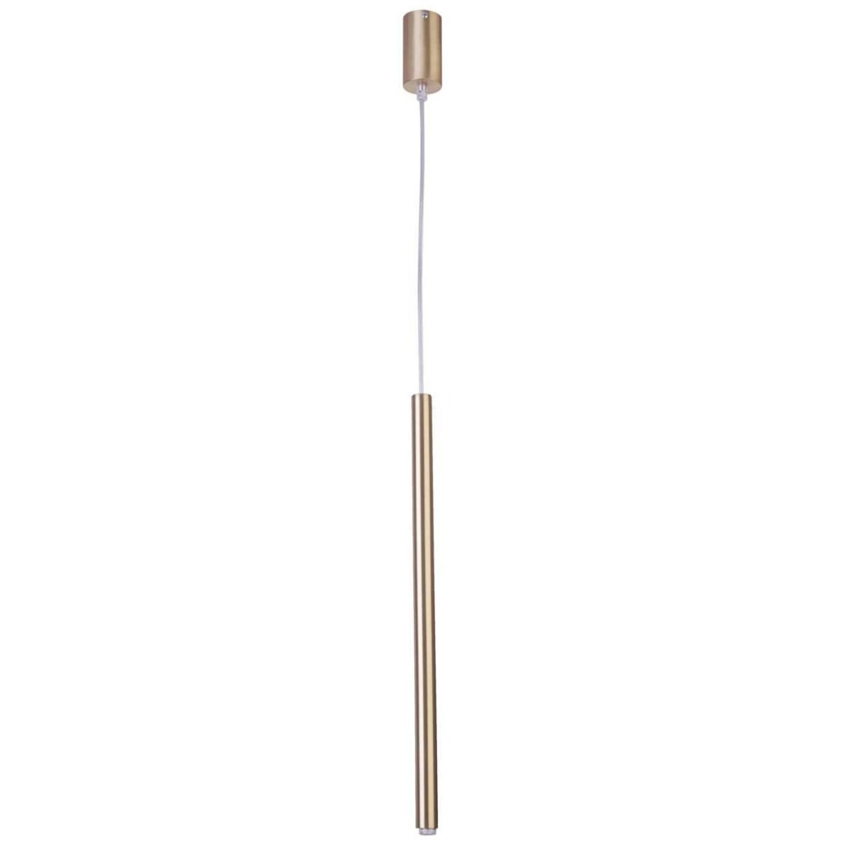 Sigma LAMPA wisząca SOPEL 33151 metalowa OPRAWA modernistyczny ZWIS tuba złota
