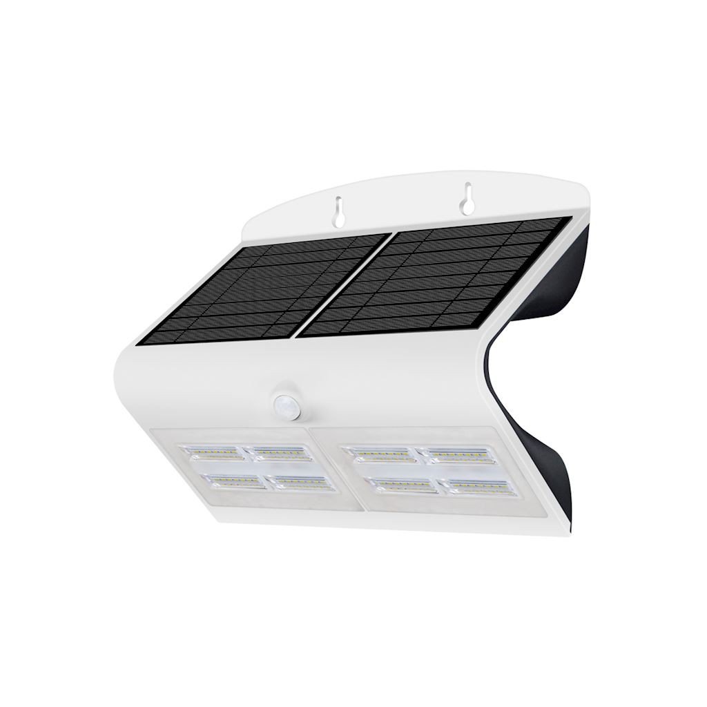 Milagro Lampka Solar Butterfly Biała 6,8W EKO3997Milagro