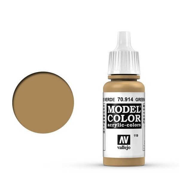 Vallejo Farba Nr119 Gree n Ochre 17mlMatt