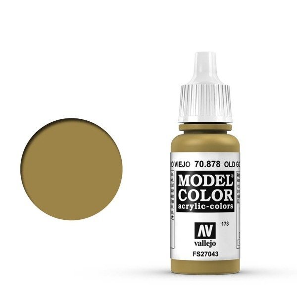 Vallejo Farba akrylowa mettalic - Old Gold nr 70878 (173) / 17ml 70878
