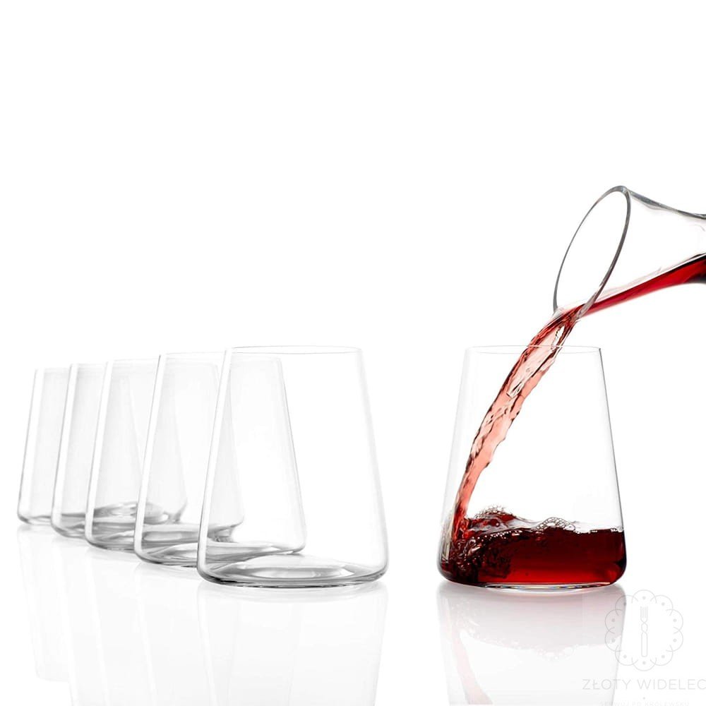 Stölzle Lausitz power pucharek na wino w rozmiarze 515 ML kubek,-częściowy zestaw do wina czerwonego, nadaje się do mycia w zmywarce do naczyń, przyjazne dla środowiska szkło kryształowe bezołowiowe,  unknown