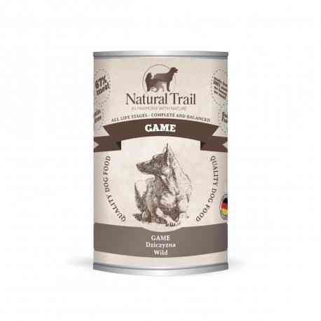 Natural Trail NATURAL TRAIL GAME 400g karma w puszce dla psów dziczyzna