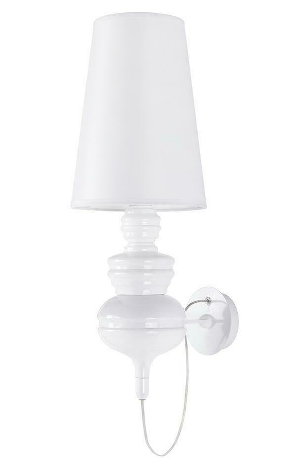Kinghome Kinkiet QUEEN WALL WHITE 015-queen wall biały 1018W2,WHITE