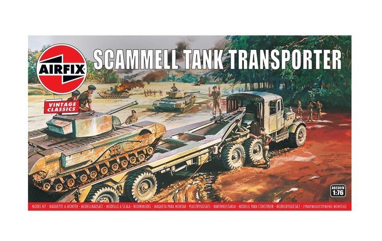 Фото - Збірна модель AIRFIX Transporter do Czołgów 