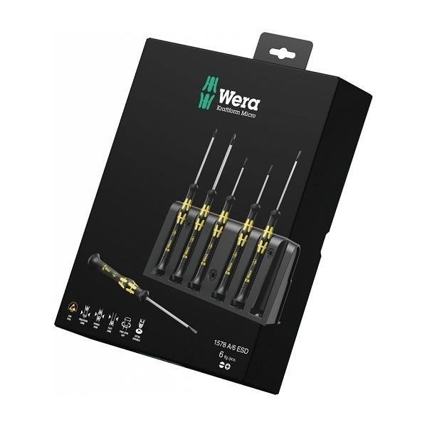 Wera Zestaw wkrętaków precyzyjnych Kraftform Micro ESD 030170 (5030170001)