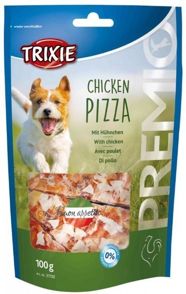 Trixie Premio Chicken Pizza smakołyk dla psa, 100 G
