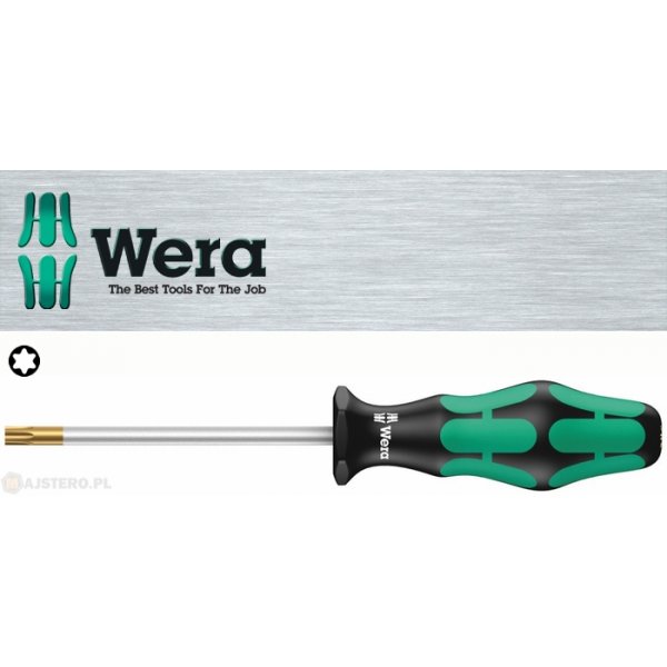 Wera Wkrętak (śrubokręt) warsztatowy z funkcją przytrzymującą TX25x100 mm, Kraft (5028053001)