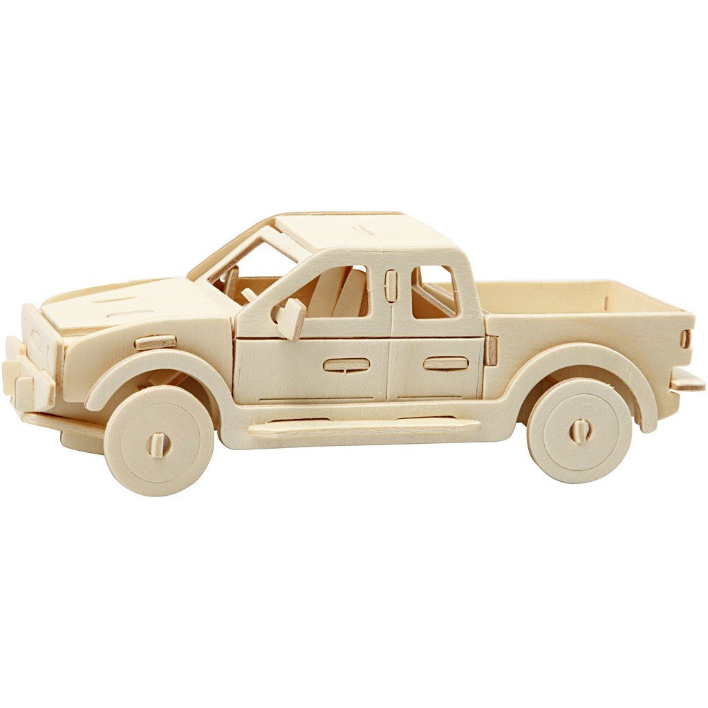 Puzzle drewniane 3D, pickup