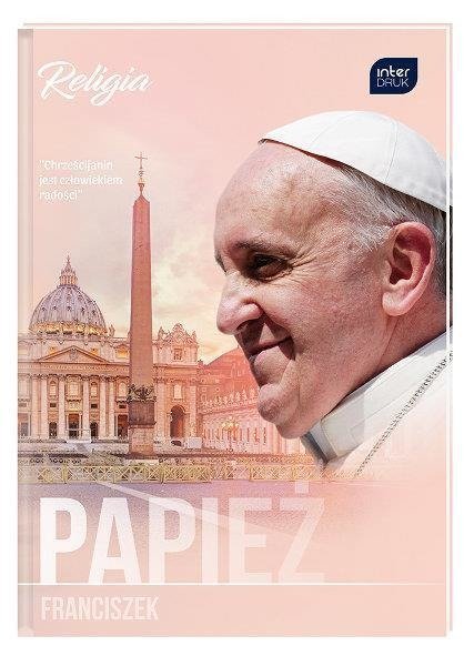Inter-druk Brulion A5 64 kratka religia Jan Paweł II / Franciszek p5 cena za 1szt