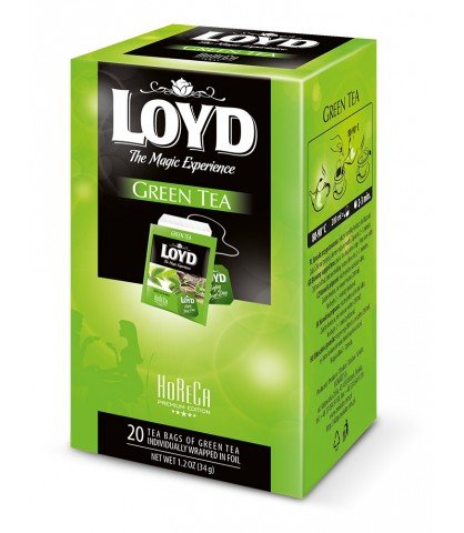 Loyd Herbata Green zielona kopertowana x 4szt 3102493