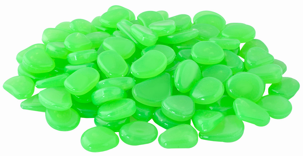 Kamienie Kamyki Świecące Fluorescencyjne 100szt Z ISO TRADE