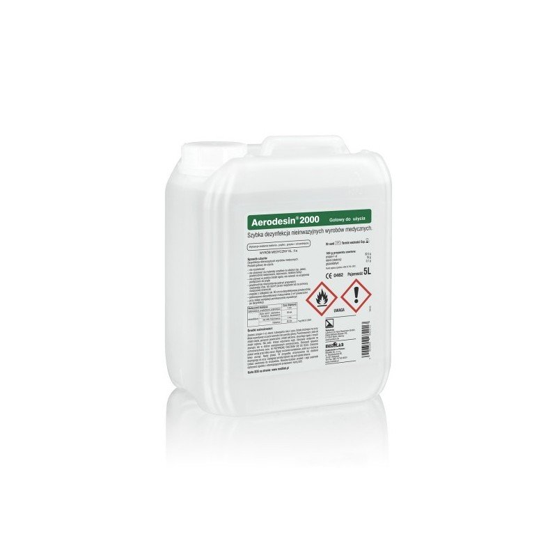 Medilab Aeordesin 2000 płyn do dezynfekcji pow. 5l NN-MME-DPAA-004