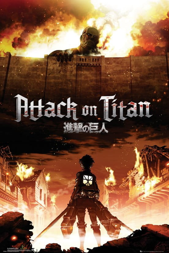 GBeye Attack On Titan Key Art Plakat FP3463