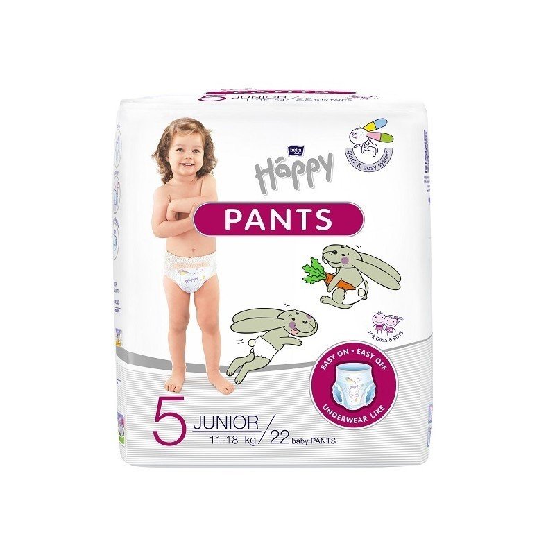 Bella TZMO S.A. 6x Pieluchomajtki Pants Junior 22 szt. + 4x Water Wipes taniej!