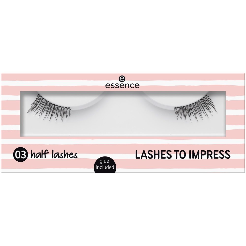 Essence Lashes to Impress Sztuczne rzęsy 03 half lashes 49319-uniw