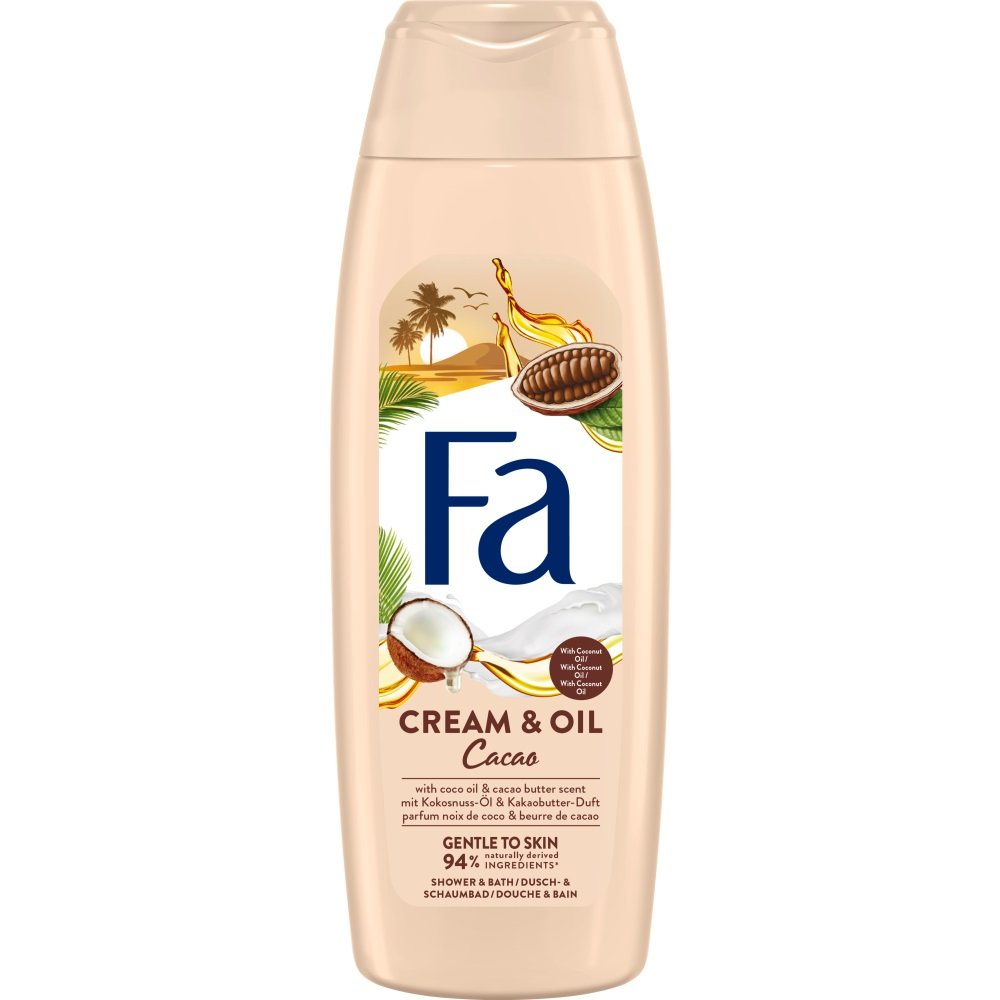 Fa FA_Cream & Oil Shower Cream kremowy żel pod prysznic Cacao Butter & Coco Oil 750ml