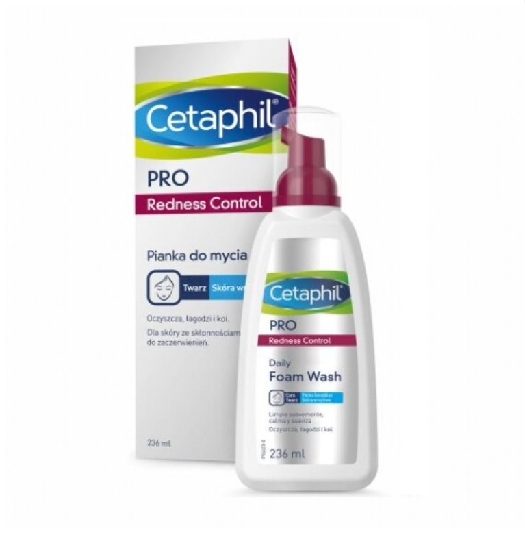 Cetaphil Galderma PRO Redness Control Pianka do mycia 236 ml NOWOŚĆ - Tylko w KupSobieZdrowie.pl DER-00412