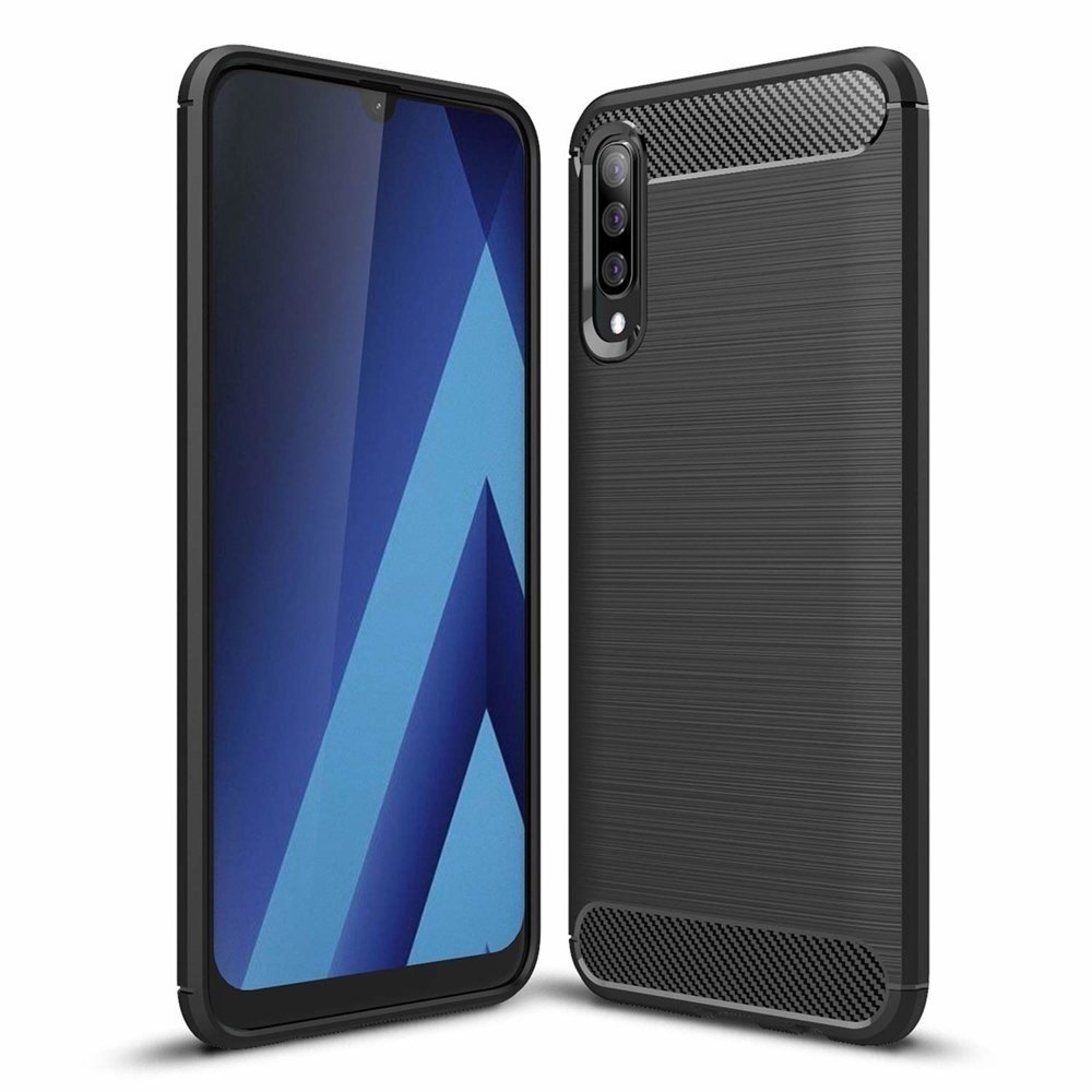 Protect Etui TPU Carbon Case Galaxy A50, czarne 7426825365729