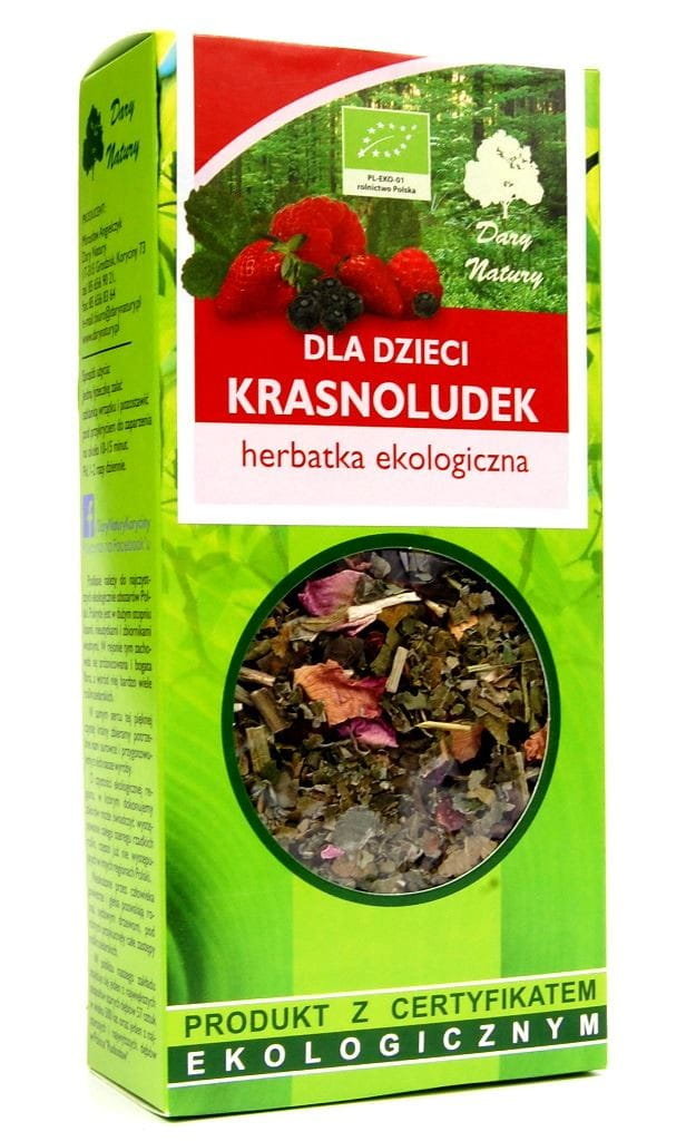 Dary Natury HERBATKA DLA DZIECI KRASNOLUDEK BIO 50 g -