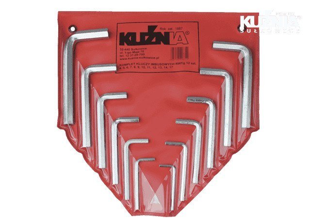 KUŹNIA KOMPLET KLUCZY IMBUSOWYCH 8SZT KI 3-10/8 [6686577]