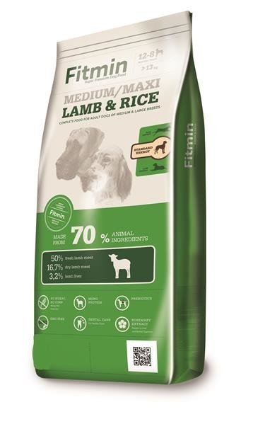 Fitmin Medium&Maxi Lamb & Rice 3 kg