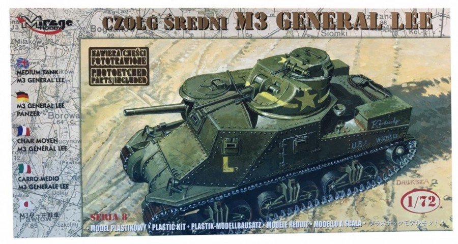 Mirage Hobby Medium Tank Gener l Lee DARMOWA DOSTAWA OD 199 ZŁ! GXP-610777