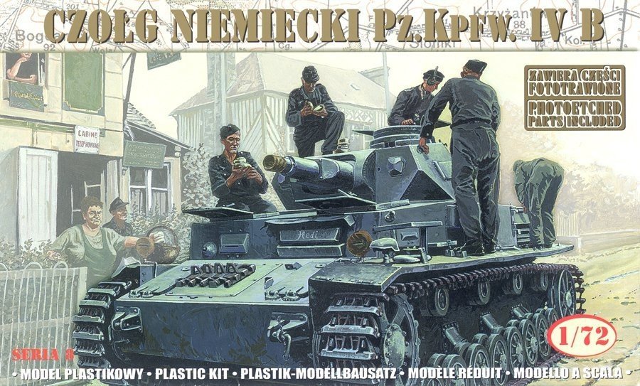 Mirage Hobby Pz.Kpfw.IV B Czołg Niemiecki