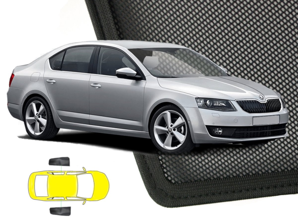Zasłonki przeciwsłoneczne do Skoda Octavia III liftback ŚCIEMNIJ.TO
