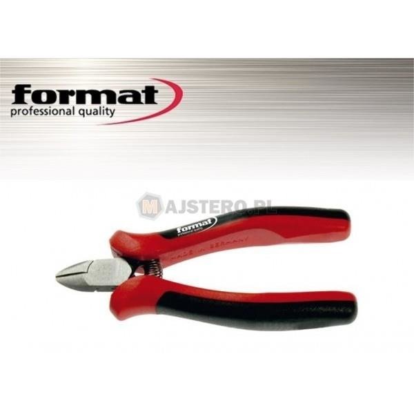 FORMAT Szczypce tnące boczne obcinaczki dla elektroników z fazą z klamrą 8013-uniw
