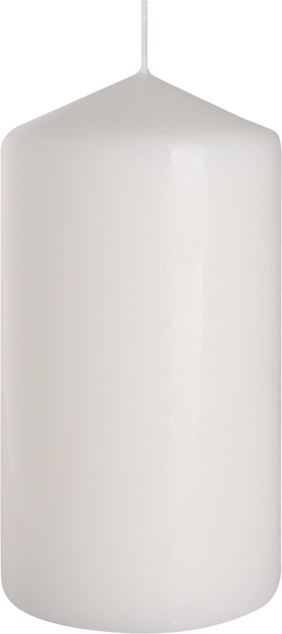 Świeczka dekoracyjna Classic Maxi biały, 15 cm