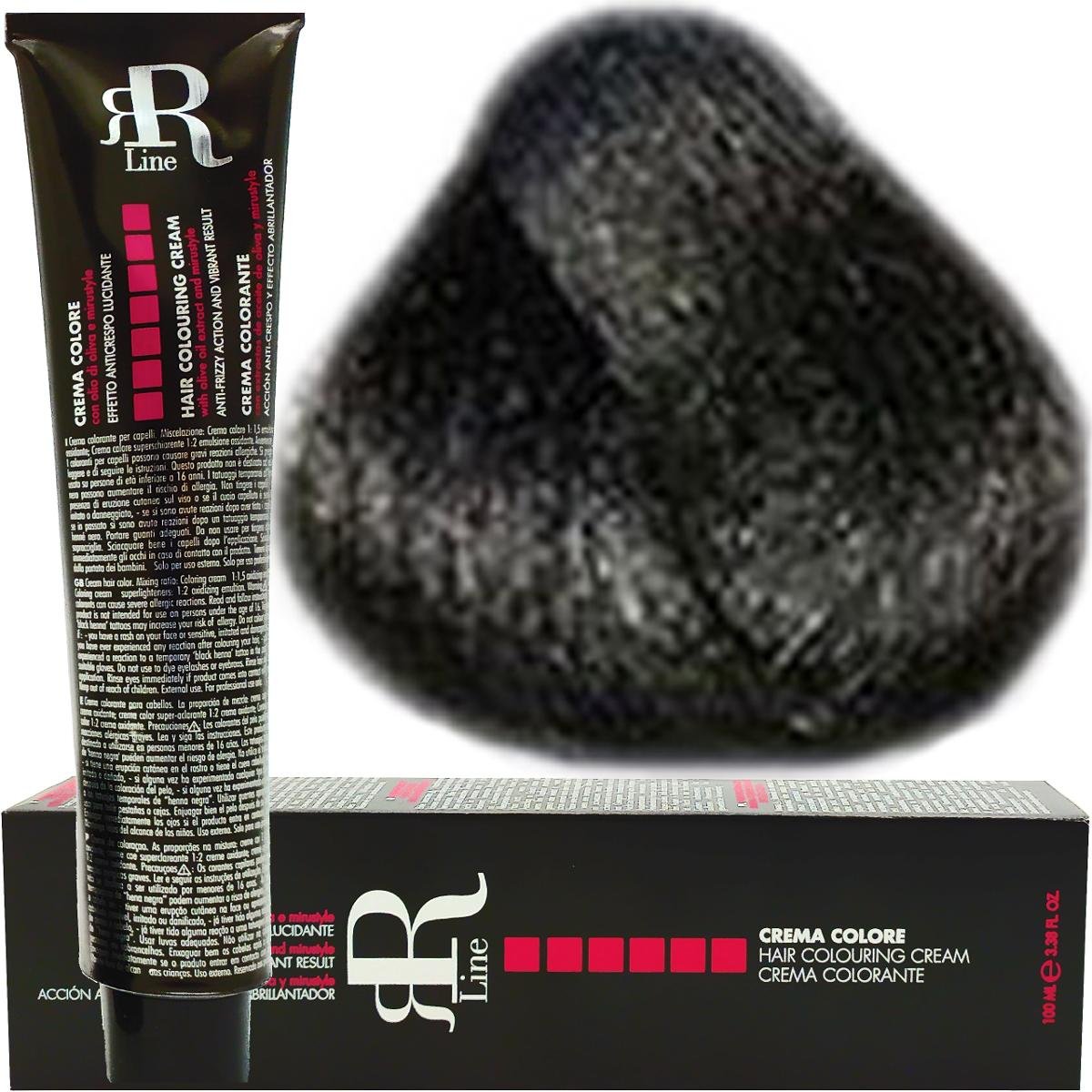 RR Line Farba do włosów 100ml 5.01 brąz popielaty