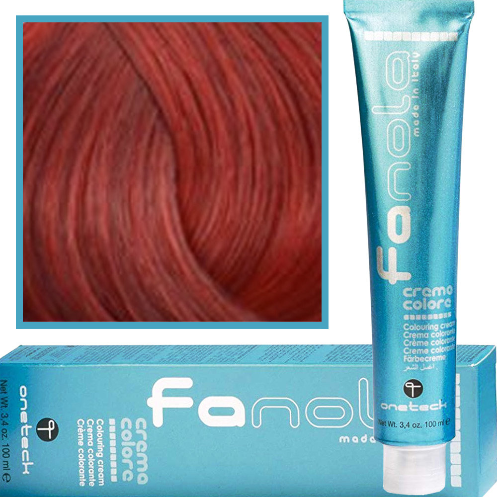 Fanola 7.6 Haircolor 100 ML blond Czerwony