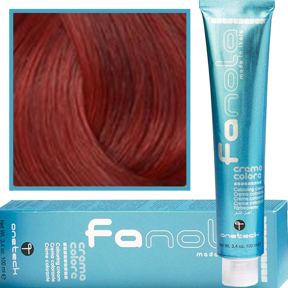 Fanola Hair Color 100 ML wariant Hair Color 2 7.66 blond intensywnym kolorze czerwonym