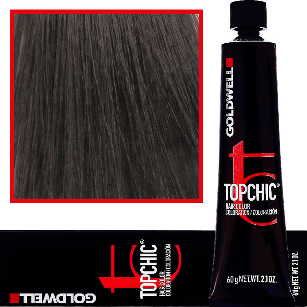 Goldwell TOPCHIC Farba pernamentna do włosów 5BM - wyrafinowany matowy średni brąz 60ml