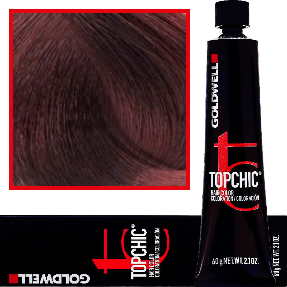 Goldwell Farba do włosów Fascinating Topchic Violet Ash 5 VA, 1er Pack (1 X 60 ML) 4021609001010