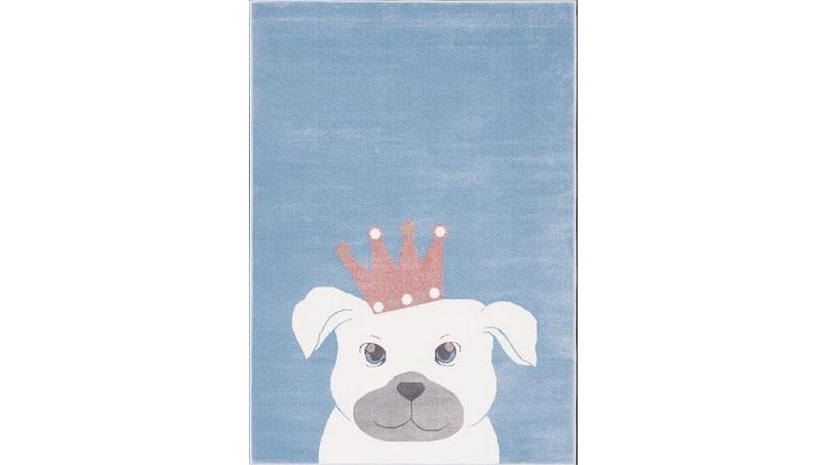 Agnella Dywan PUGI lazurowy 80x150 cm wys. runa 7 mm