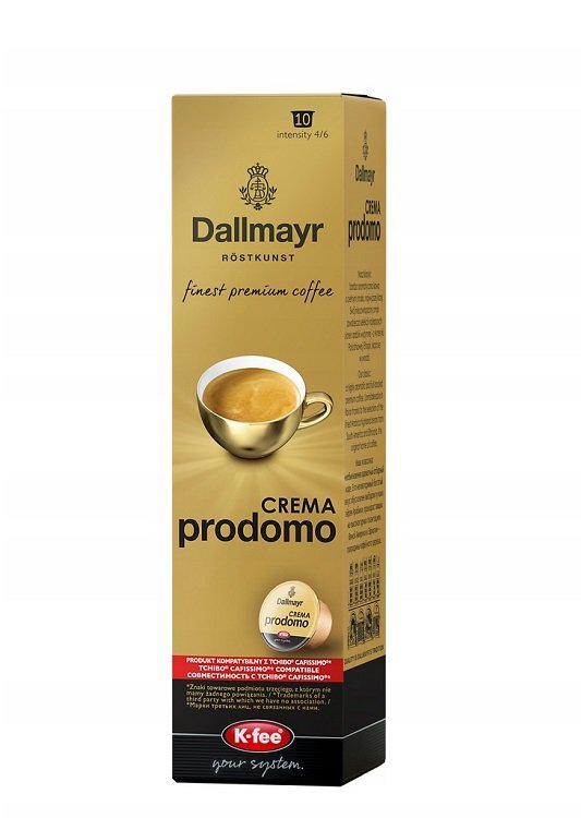 Dallmayr Kapsułki Tchibo CAFISSIMO CREMA prodomo 10sztuk L0149K1009