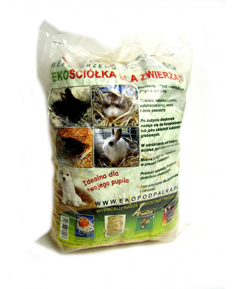 Ekologiczna ściółka dla zwierząt, brzoza, 350 g