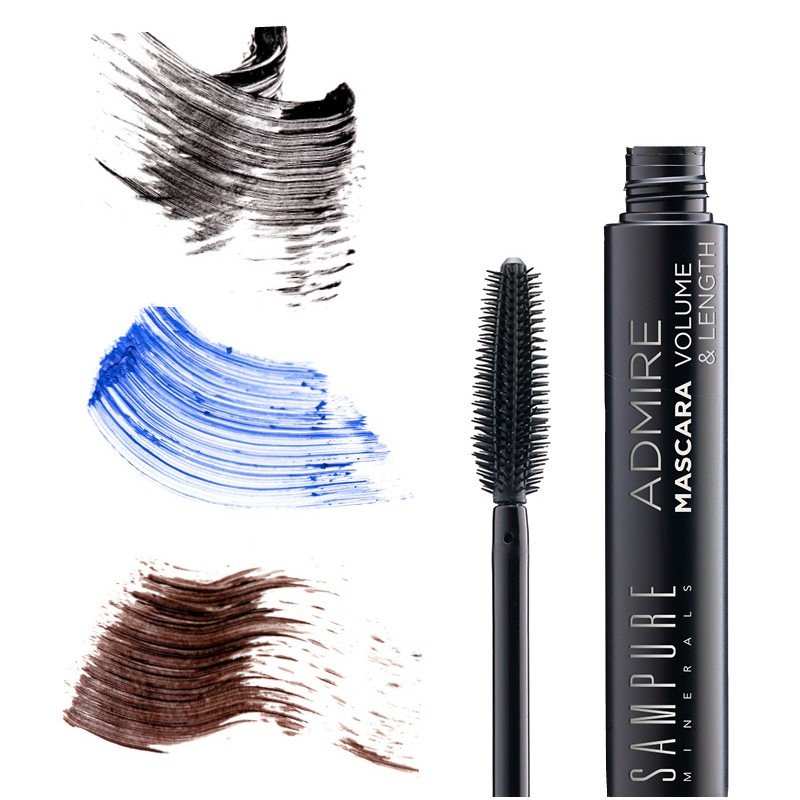 Sampure Minerals Tusz do rzęs Admire Brown 12.0 g